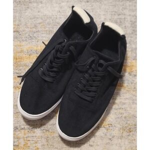 Naadam Men's Merino Cashmere Black Lace Up Sneakers Size 11‎